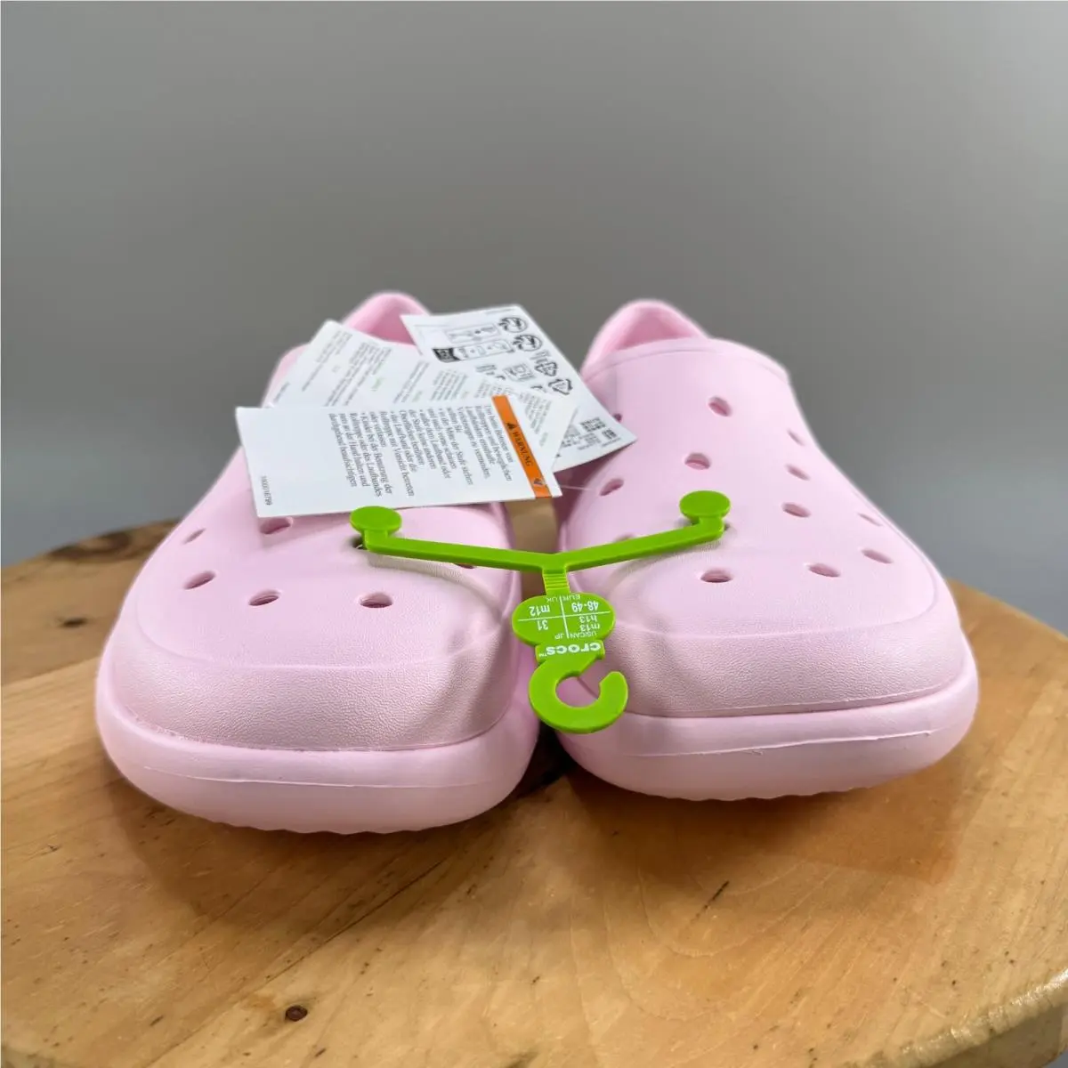 Crocs shoes - Crocs Classic Sneaker Shoe - Classic Sneaker Shoe - 210080-6ZQ - Pink (UPC: 196265886821) 0