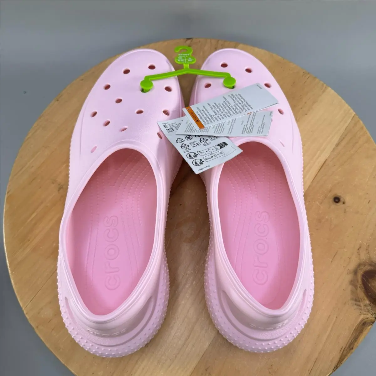 Crocs shoes - Crocs Classic Sneaker Shoe - Classic Sneaker Shoe - 210080-6ZQ - Pink (UPC: 196265886821) 3