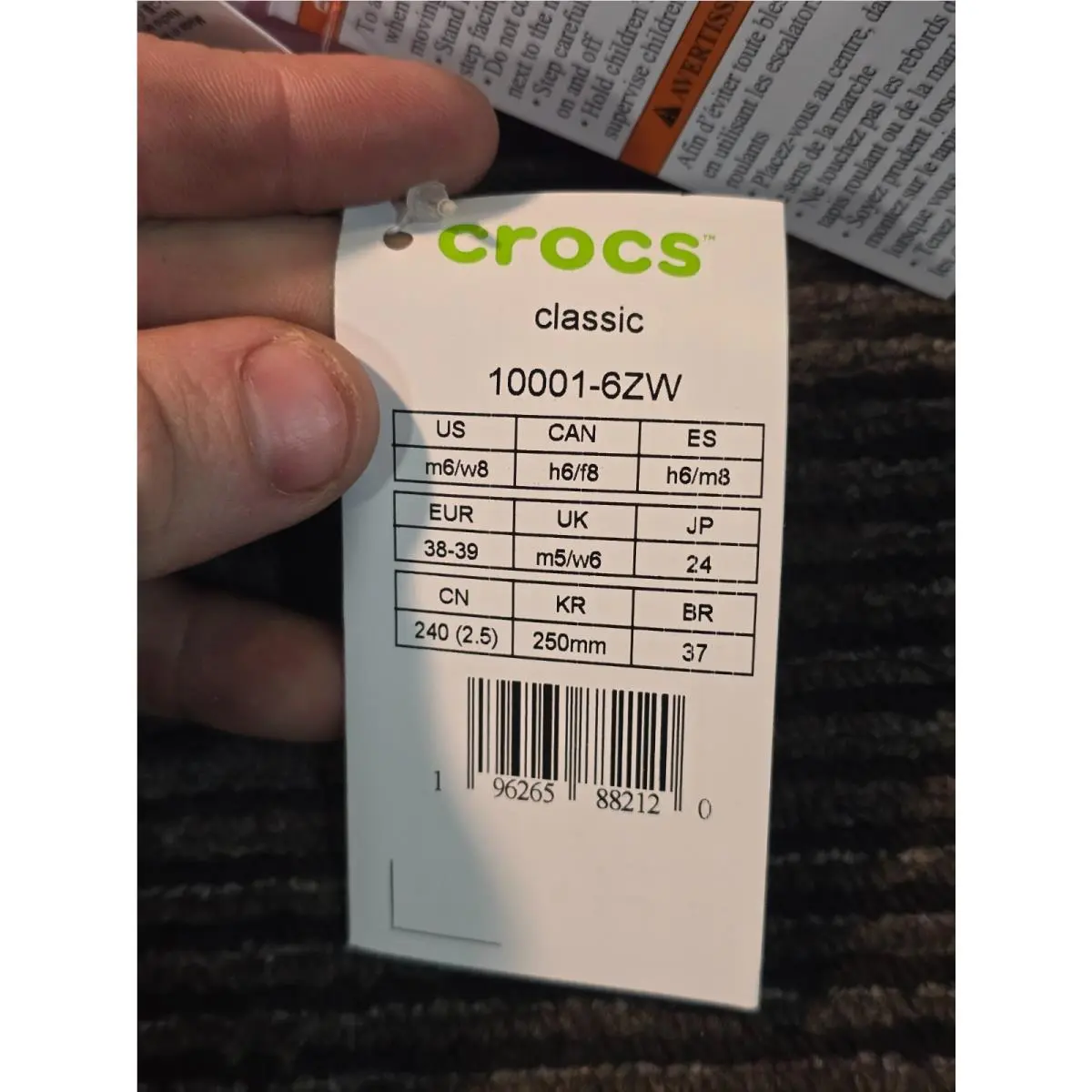 Crocs shoes - Crocs - 10001-6ZW - Pink (UPC: 196265882120) 3