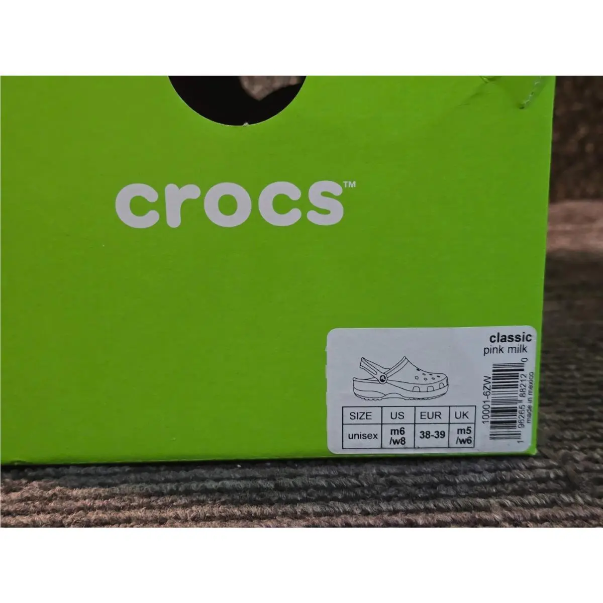 Crocs shoes - Crocs - 10001-6ZW - Pink (UPC: 196265882120) 4