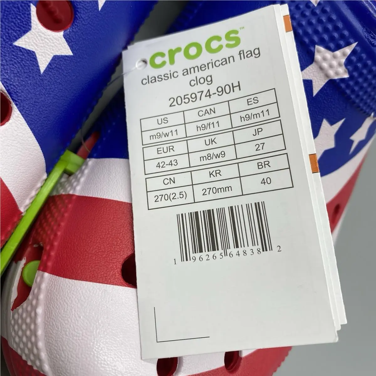 Crocs shoes - Crocs American Flag - American Flag - Blue 8