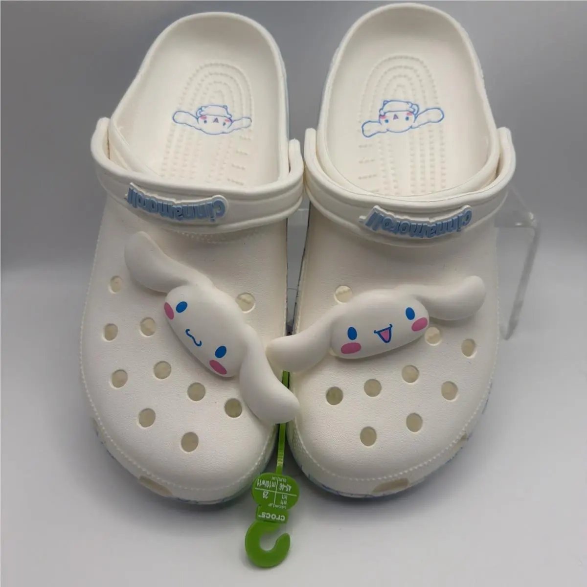 Crocs Sandals Cinnamoroll Classic Clog Sandals Unisex Synthetic Resin M11/W12.5