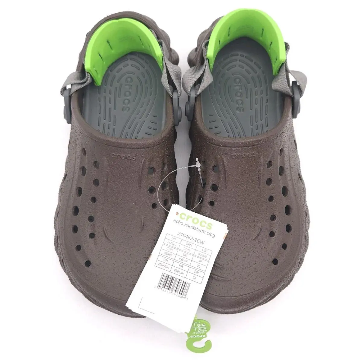 Crocs shoes - Crocs Echo - Echo - 210482 - Brown (UPC: 196265796007) 1