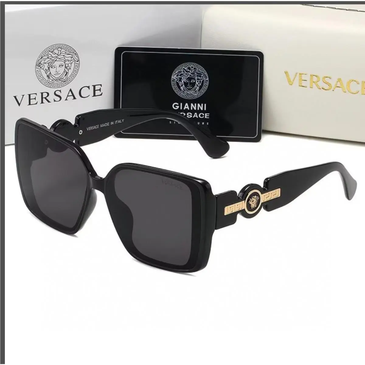 Limted-edition Versace Sunglasses Iconic Gold Medusa Logos VE5171 61-14-145