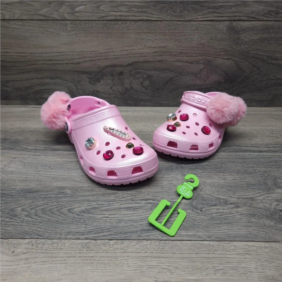 Crocs shoes - Crocs Classic Glitzy - Classic Glitzy - Pink, Exterior: Pink 0