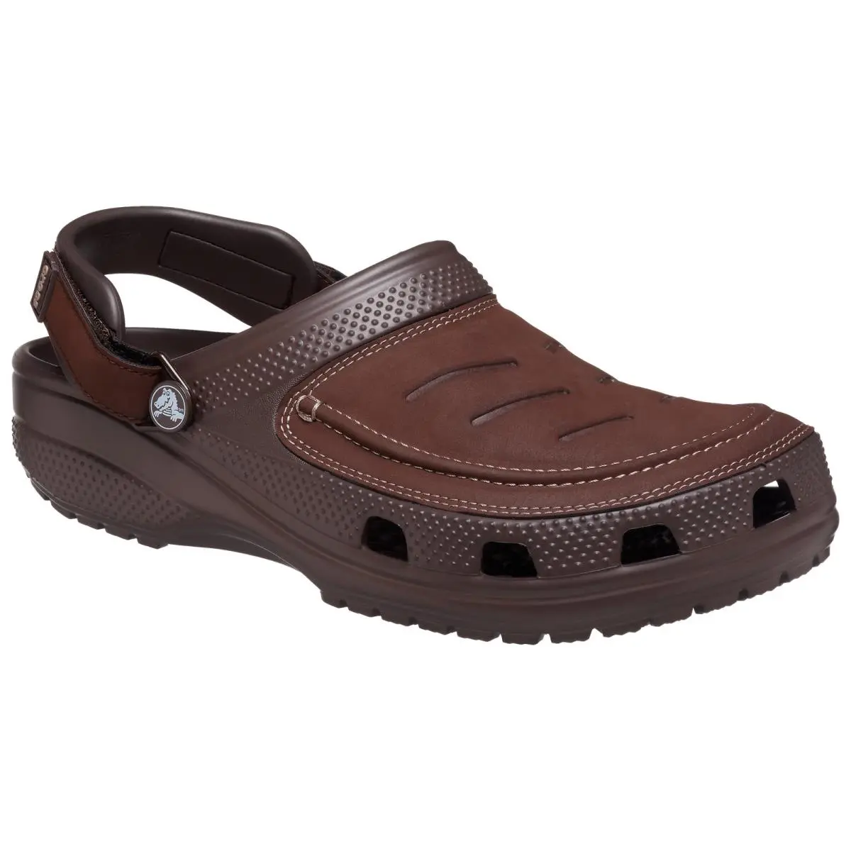 Crocs Yukon Vista II Literide Clogs For Men - Espresso/mushroom - 12M - NA