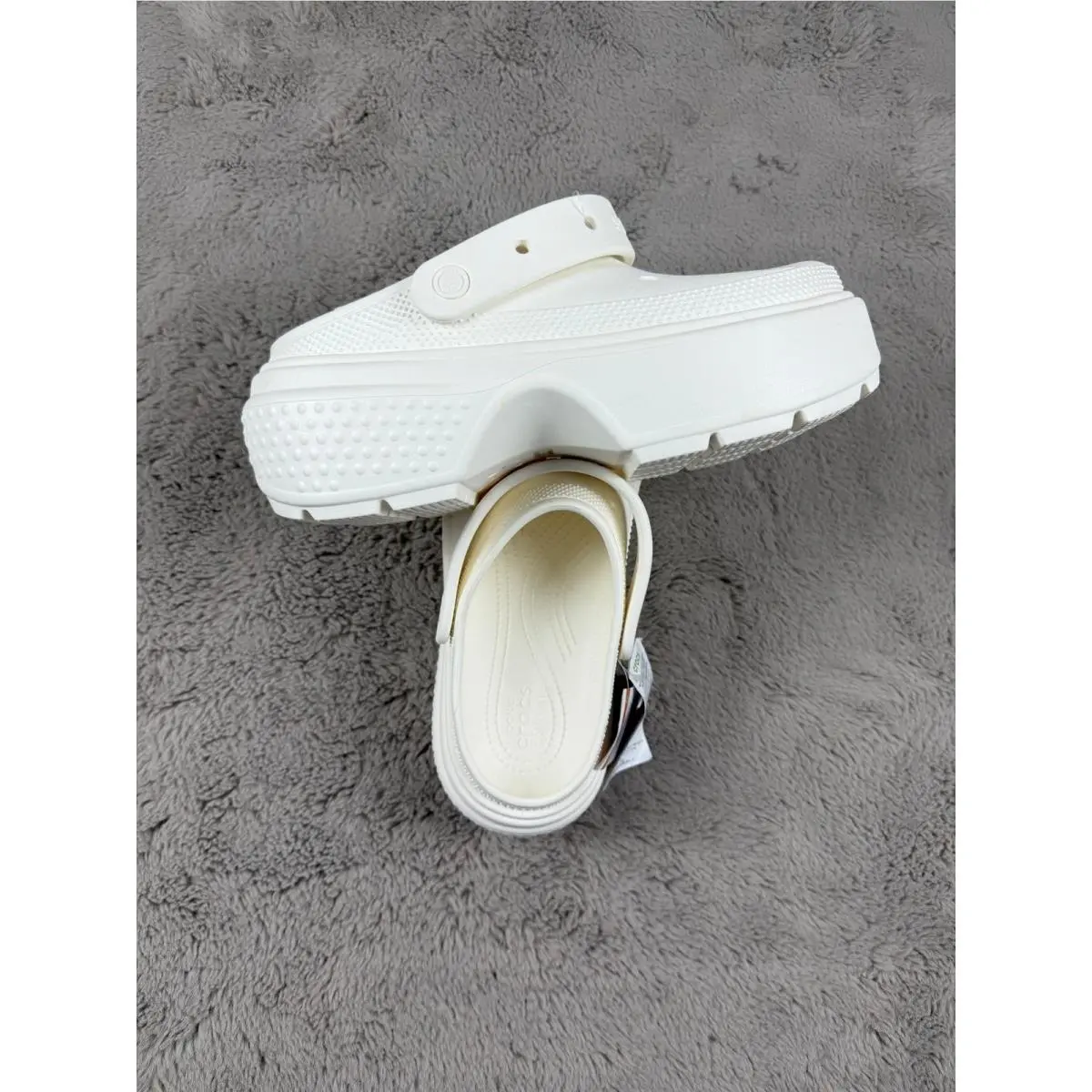 Crocs shoes - Crocs Classic Mega Crush Clog - White 1