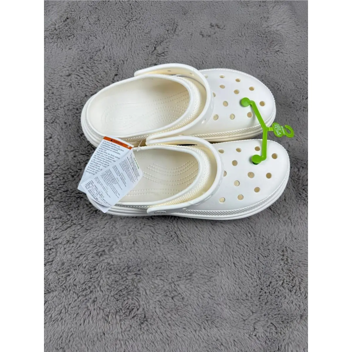 Crocs shoes - Crocs Classic Mega Crush Clog - White 5