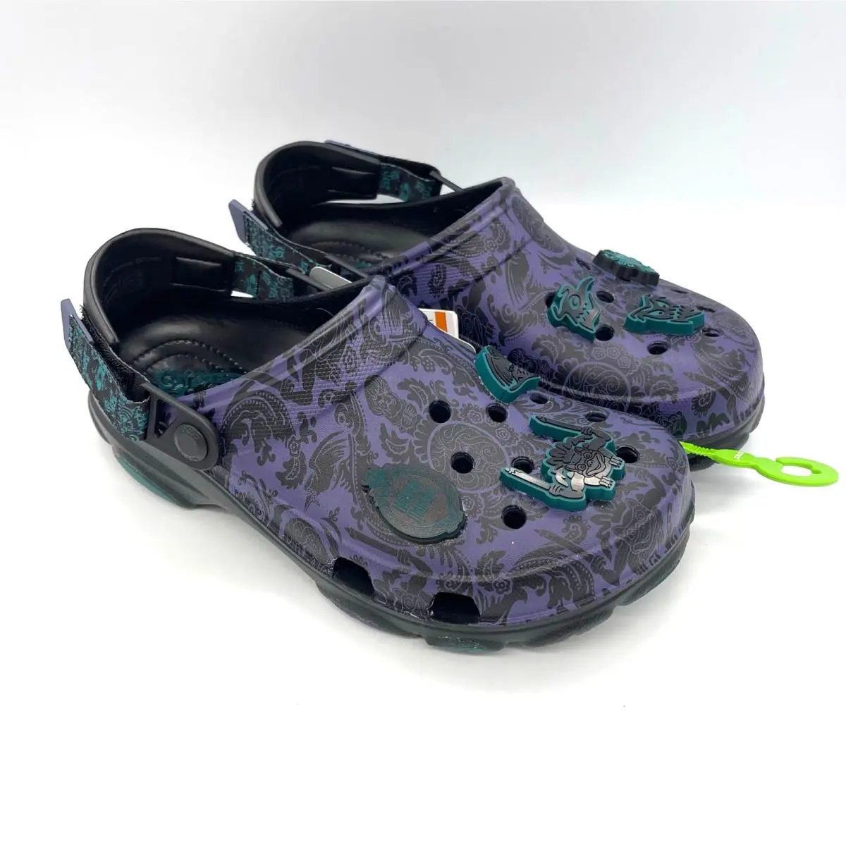 Disney Haunted Mansion Crocs Unisex Clogs Men`s Size 7 Women`s Size 9