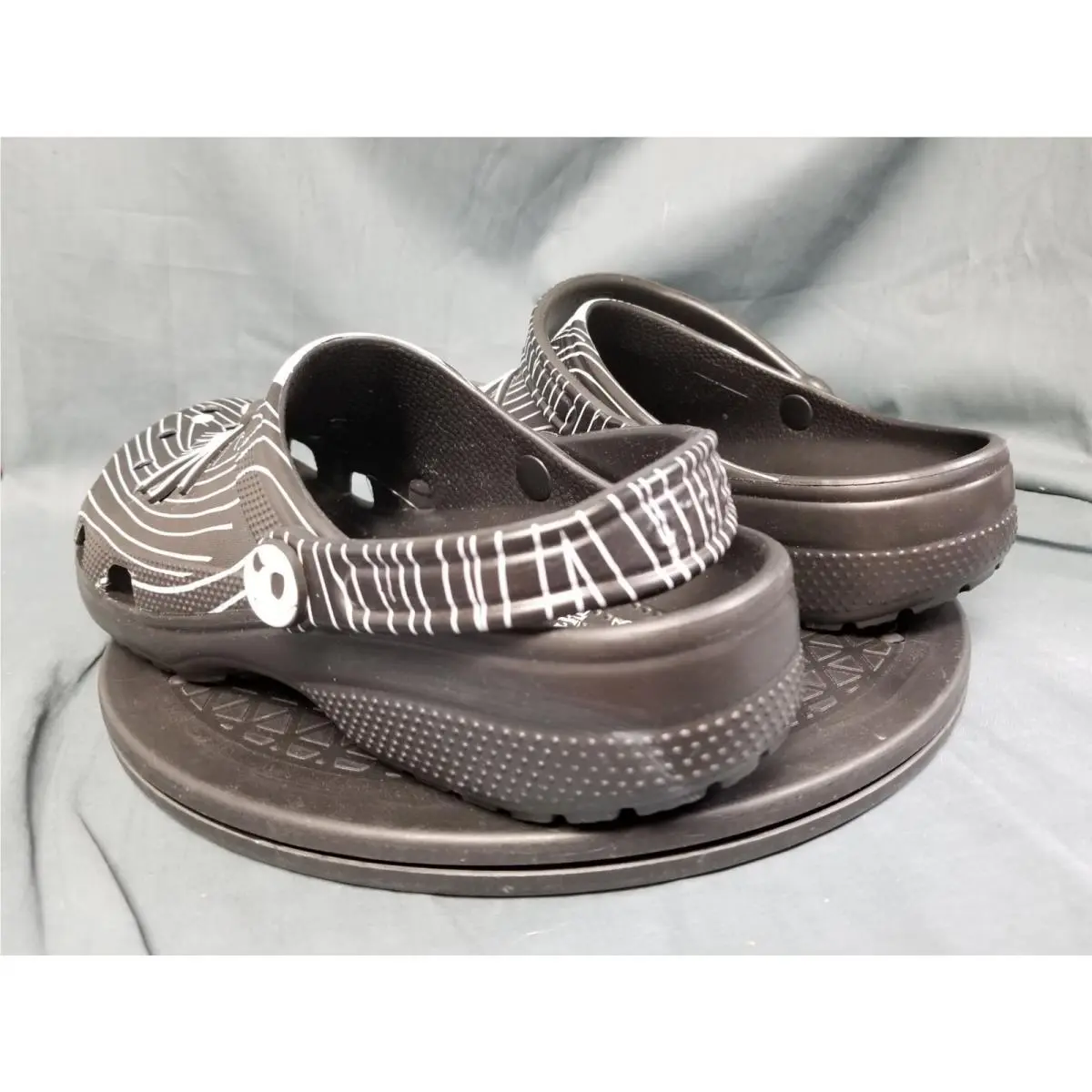 Crocs shoes - Crocs Jack Skellington Nightmare B4 Xmas - 210561-90H - Black (UPC: 196265855605) 3