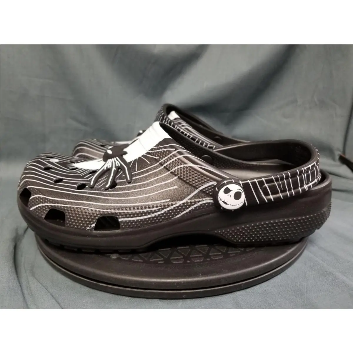 Crocs shoes - Crocs Jack Skellington Nightmare B4 Xmas - 210561-90H - Black (UPC: 196265855605) 2