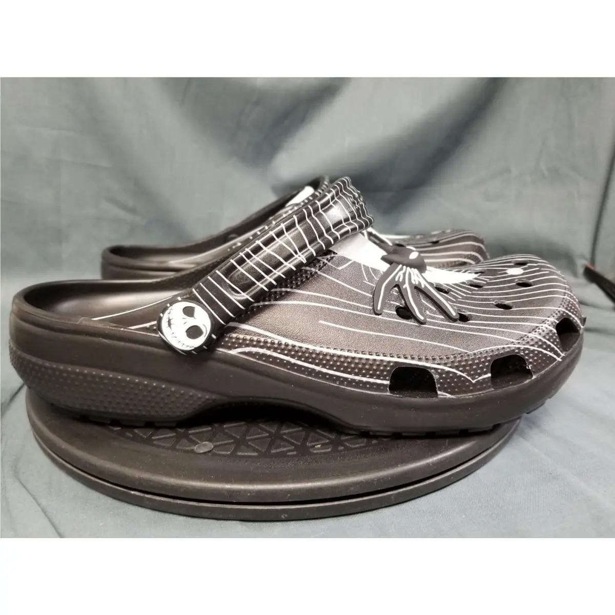 Crocs shoes - Crocs Jack Skellington Nightmare B4 Xmas - 210561-90H - Black (UPC: 196265855605) 6
