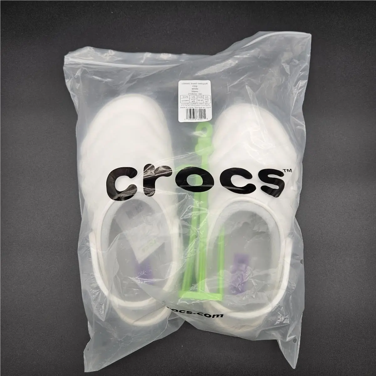 Crocs shoes - White (UPC: 196265760015) 4