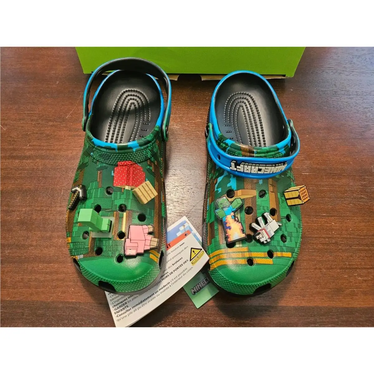 Crocs shoes - Minecraft Elevated Clog - Minecraft Elevated Clog - Multicolor 1