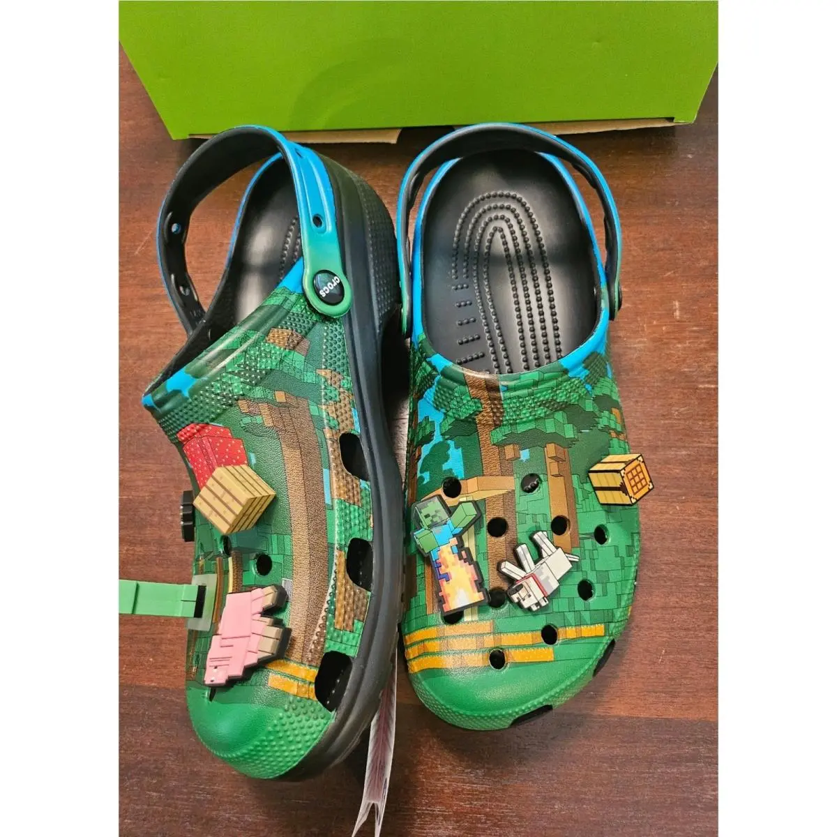 Crocs shoes - Minecraft Elevated Clog - Minecraft Elevated Clog - Multicolor 5