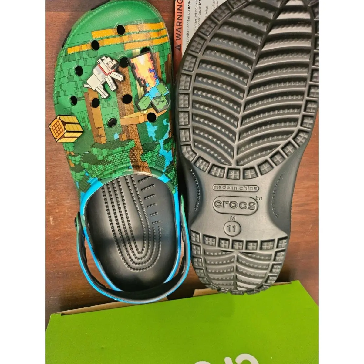 Crocs shoes - Minecraft Elevated Clog - Minecraft Elevated Clog - Multicolor 6