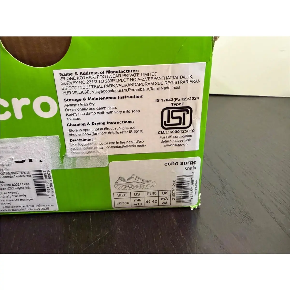 Crocs shoes - Crocs Echo Surge - Echo Surge - Beige 19