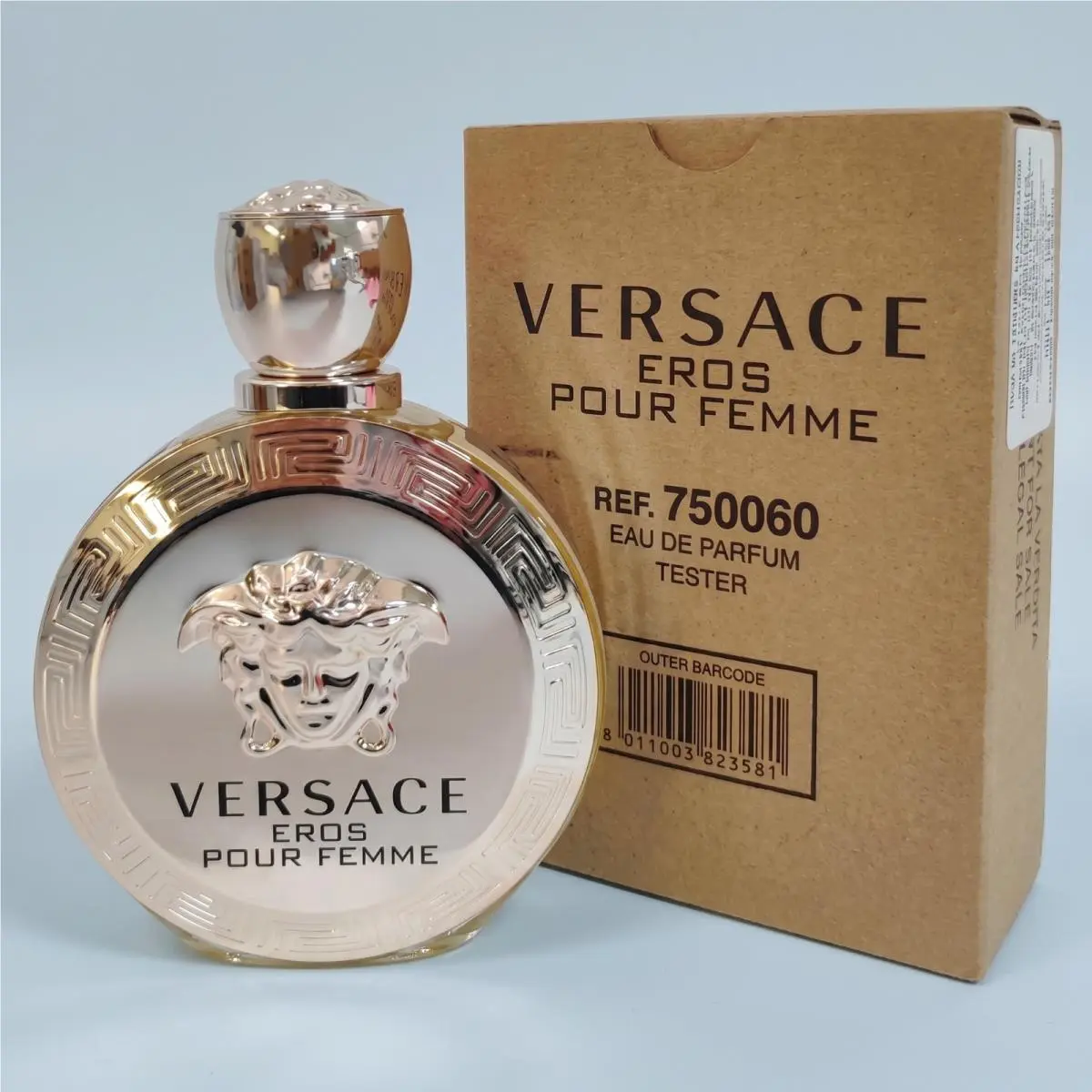 Versace Eros Pour Femme Women 3.4 oz 100 ml Eau De Parfum Spray As Photo