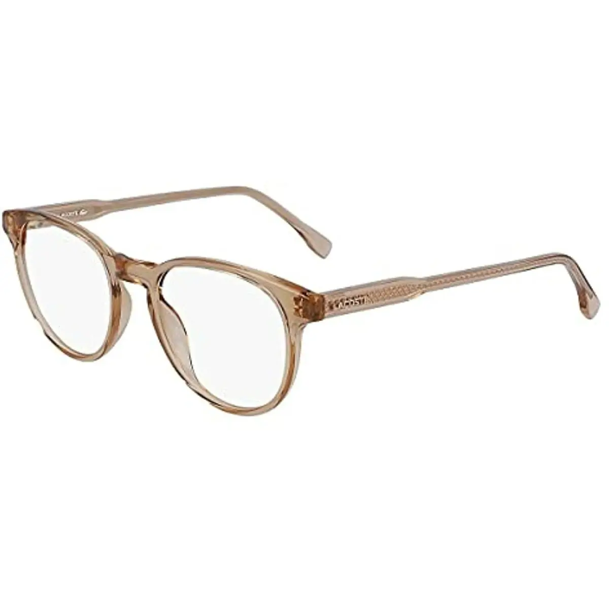 L2838 Crystal Eyeglasses 49mm with  Case by Lacoste