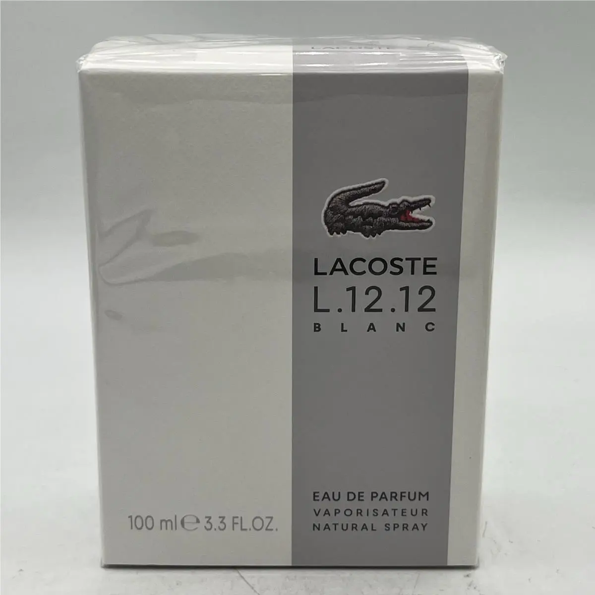 L.12.12 Blanc Eau De Parfum 3.3 Oz. 100 Ml by Lacoste