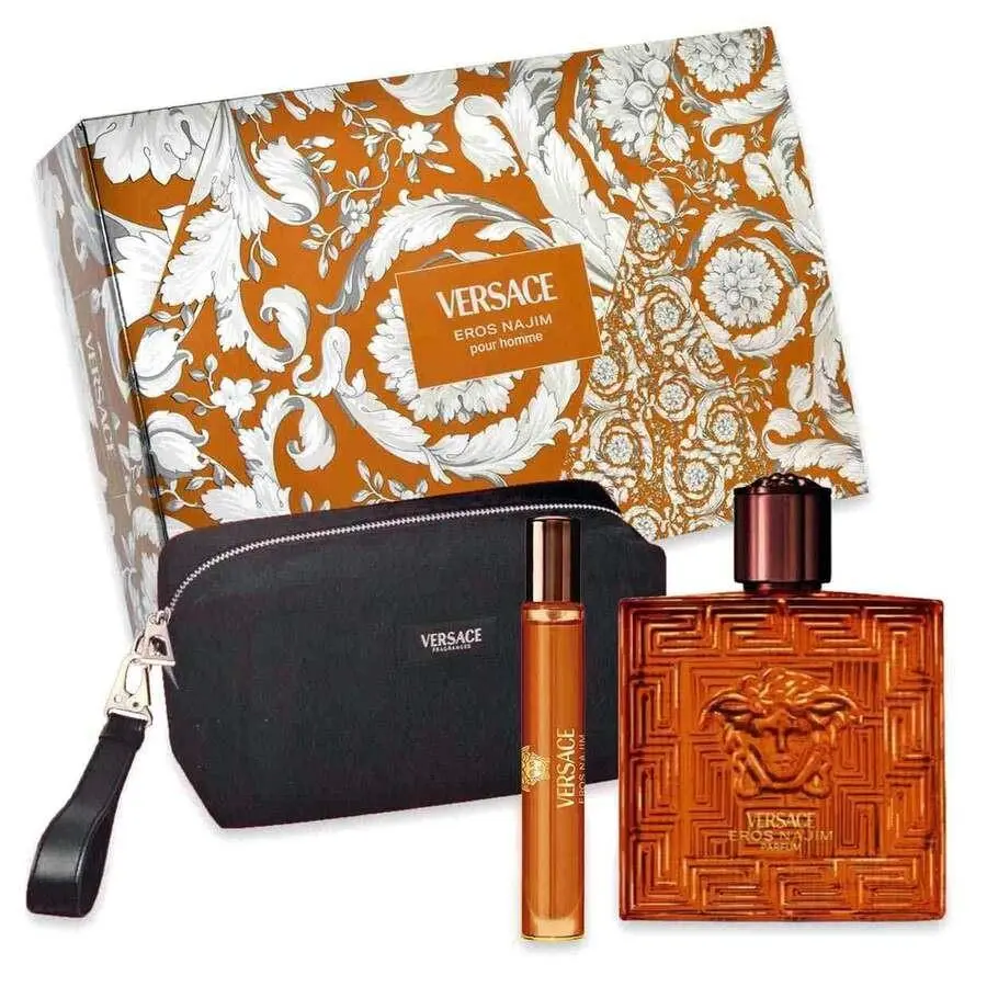 Versace Men`s Eros Najim Gift Set Fragrances 8011003903191