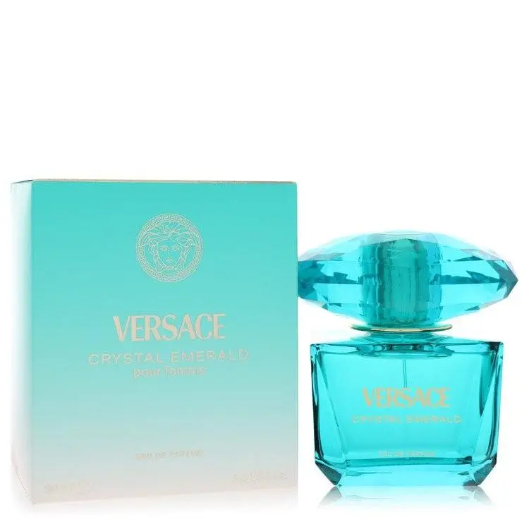 Versace Crystal Emerald by Versace Eau De Parfum Spray 3 oz / e 90 ml