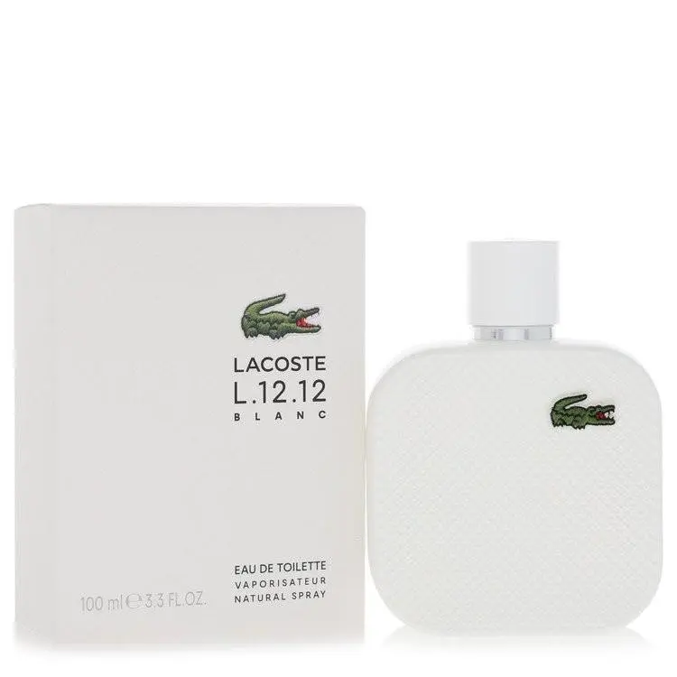 Eau De  L.12.12 Blanc  Edt 3.3 oz / e 100 ml by Lacoste