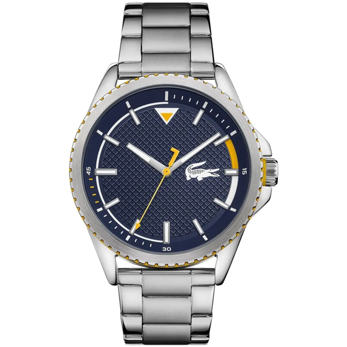 Men`s Cap Marino Stainless Steel Bracelet Watch 46.1mm by Lacoste