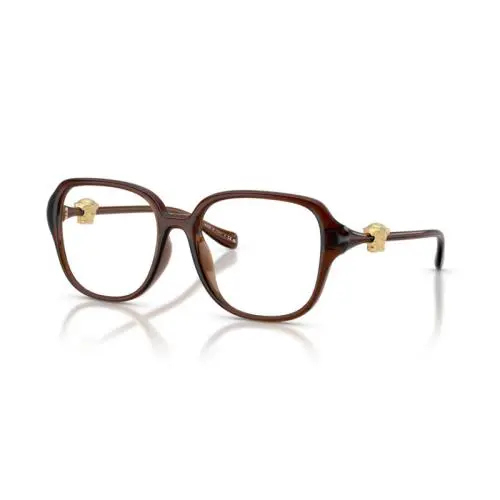 Versace Women`s 55mm Transparent Brown Eyeglasses VE3386D-5534-55