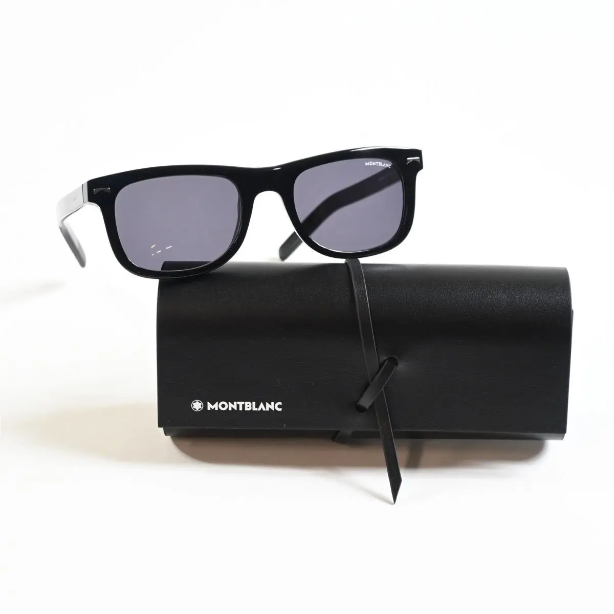 MB0260S 001 Mens Sunglasses Black 53mm by Montblanc
