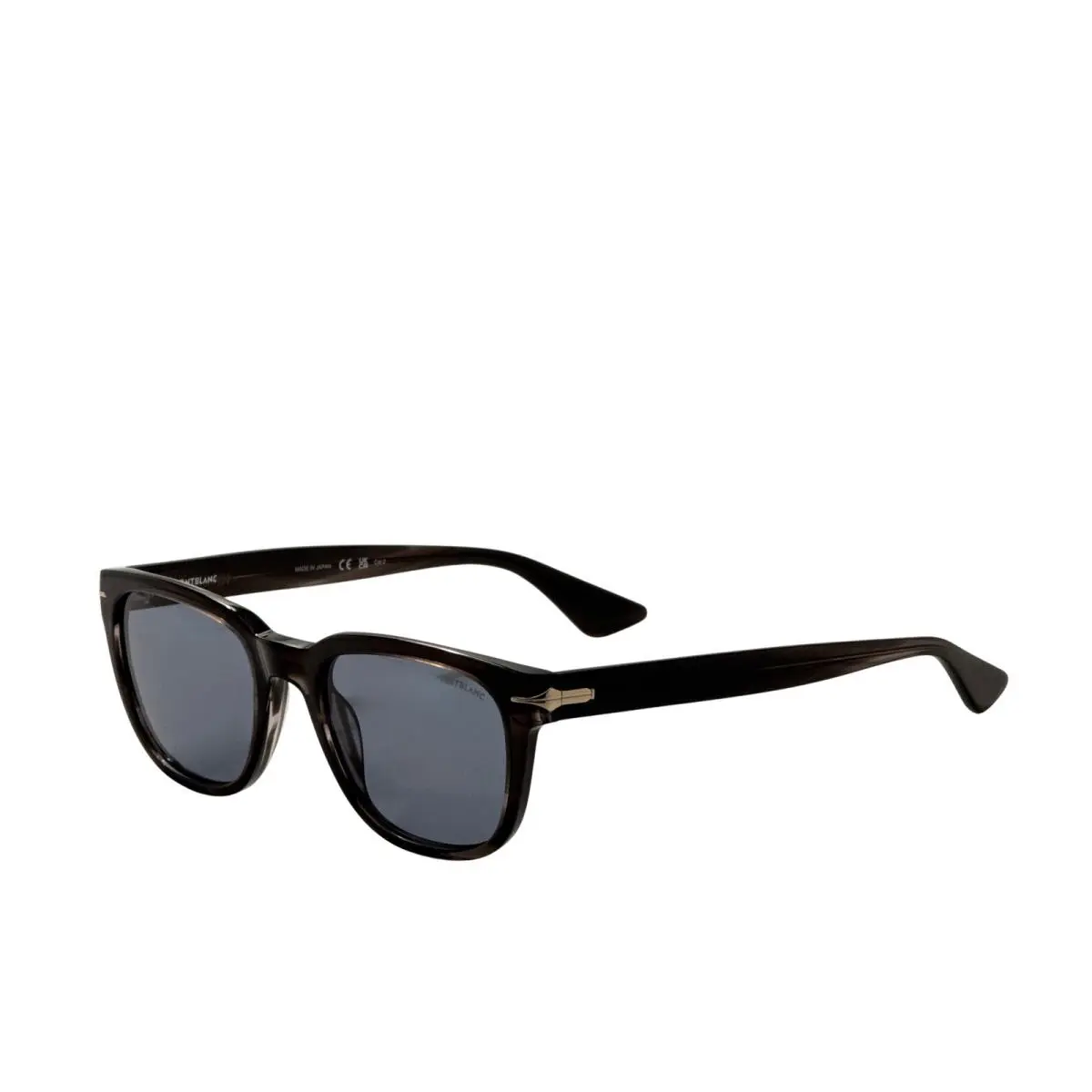 Montblanc Men`s 53 mm Havana Sunglasses MB0302S-011