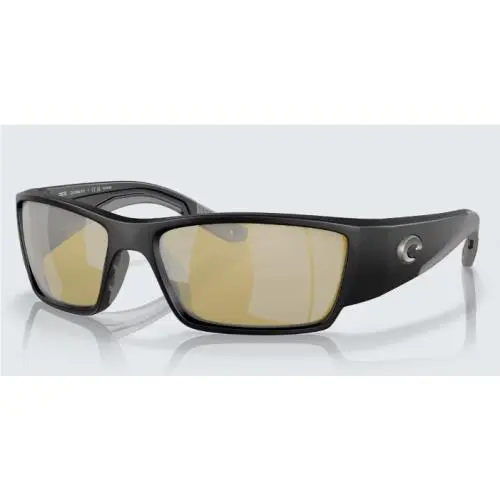 Corbina Pro Sunglasses Black/ Polarized Sunrise Silver 580G Glass by Costa Del Mar