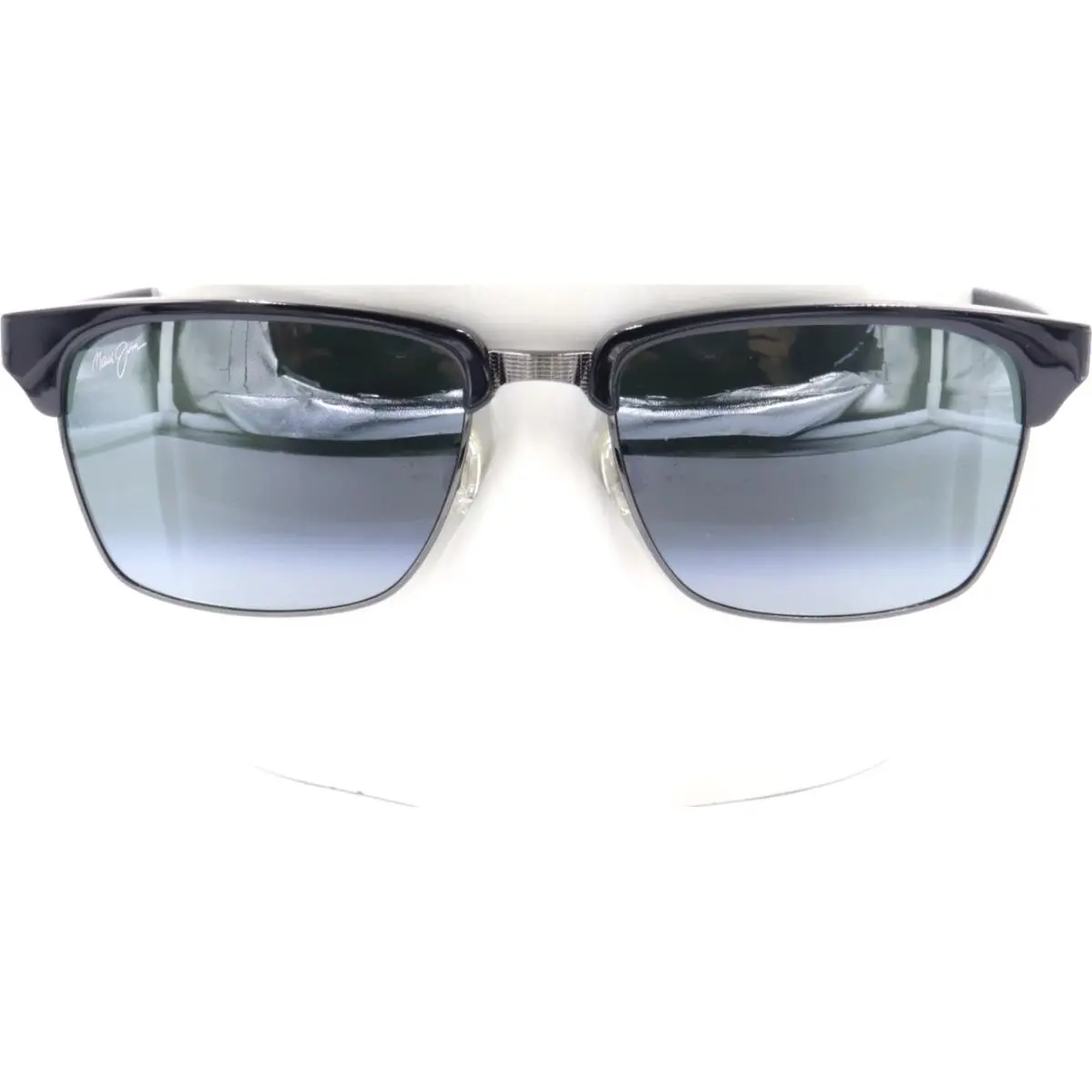 Maui Jim Kawika XL Shiny Black Gray Sunglasses 354-02 / MJ0354S-001