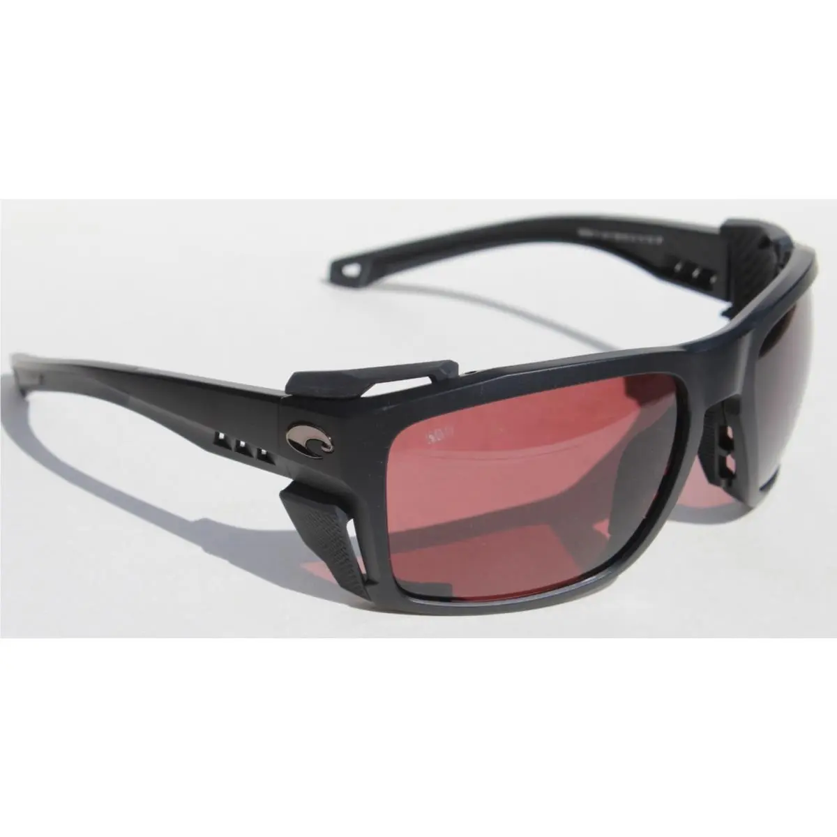 King Tide 8 580G Polarized Sunglasses Matte Black/rose 580 by Costa Del Mar
