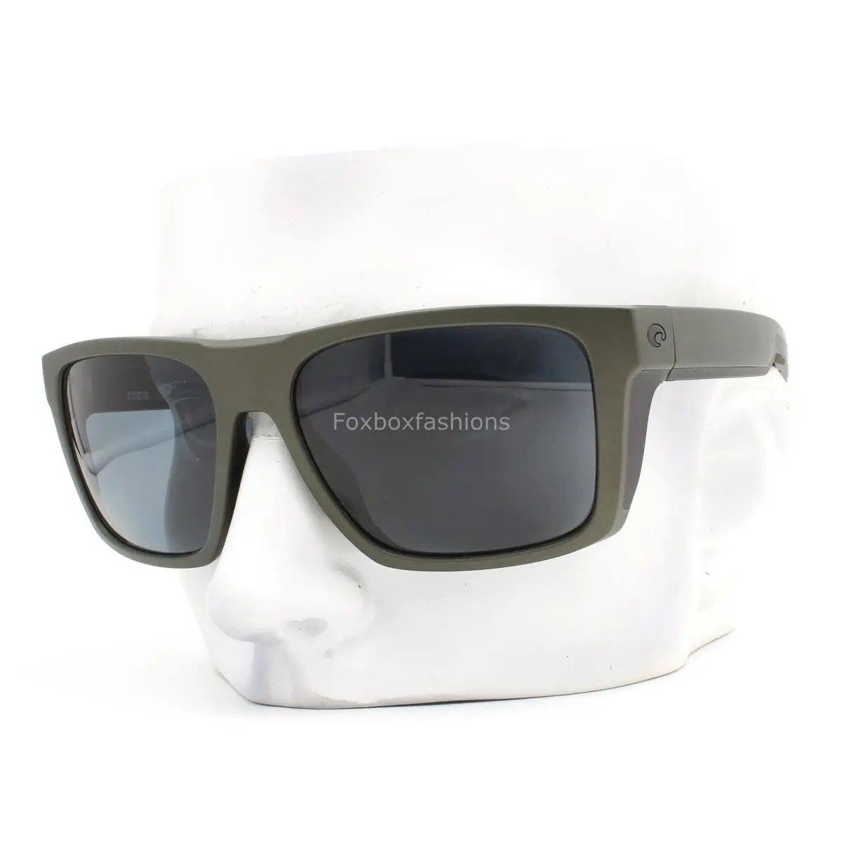 Lido Sunglasses Metallic Moss Green Polarized Plastic Lens W/case by Costa Del Mar