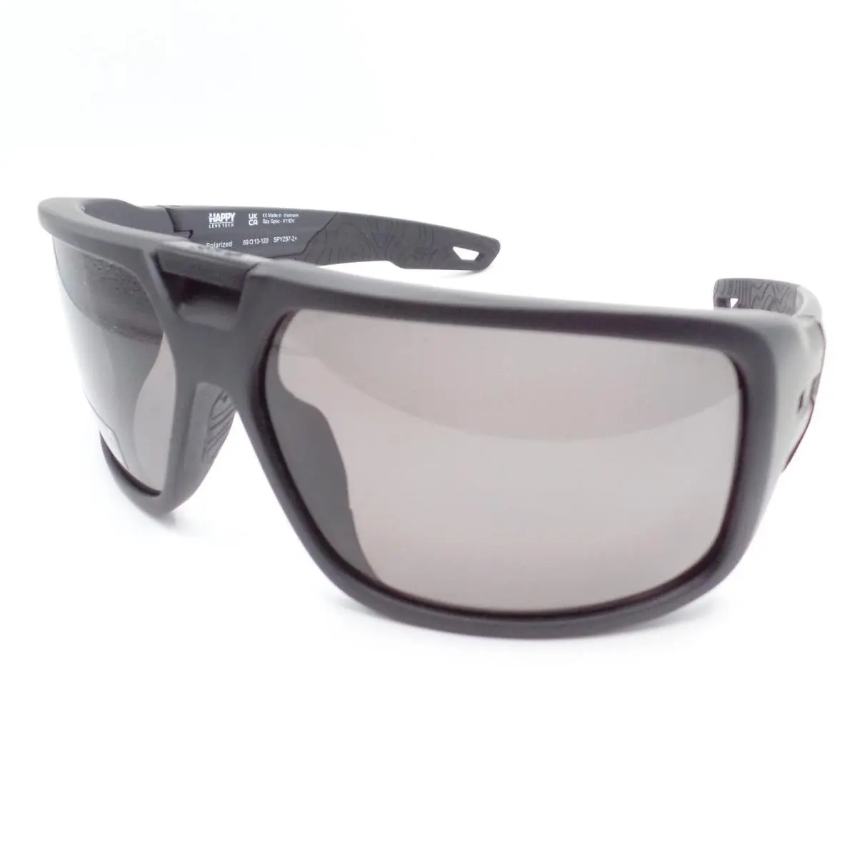 Spy Optics Mainline Matte Black Grey Green Polarized Sunglasses by SPY Optics
