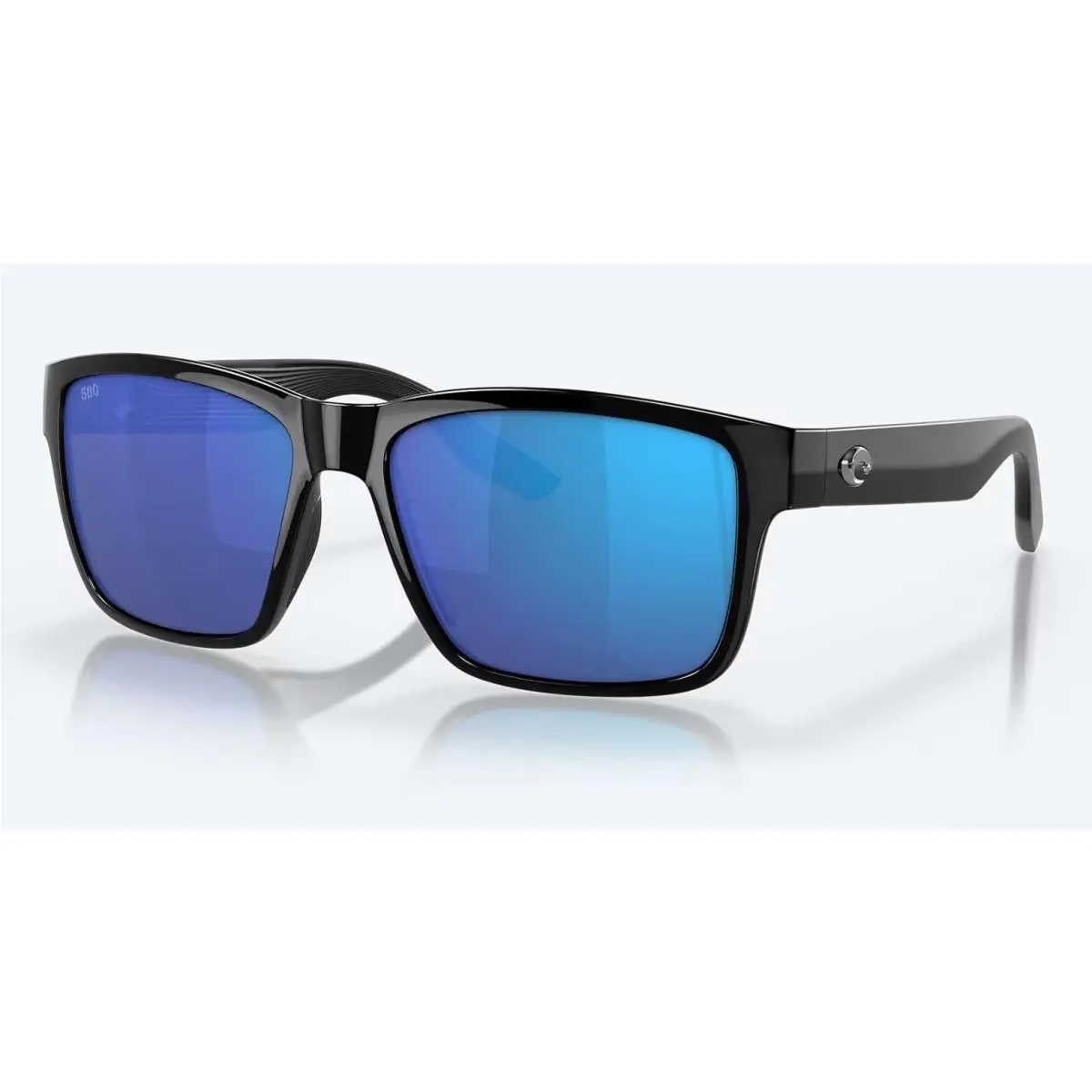 Paunch Black / Blue Mirror Polarized Glass 580G by Costa Del Mar