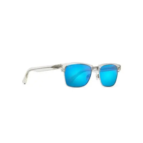 B257-05CR / MJ0257 Kawika Crystal Blue Polarized UV400 54mm Sunglasses by Maui Jim