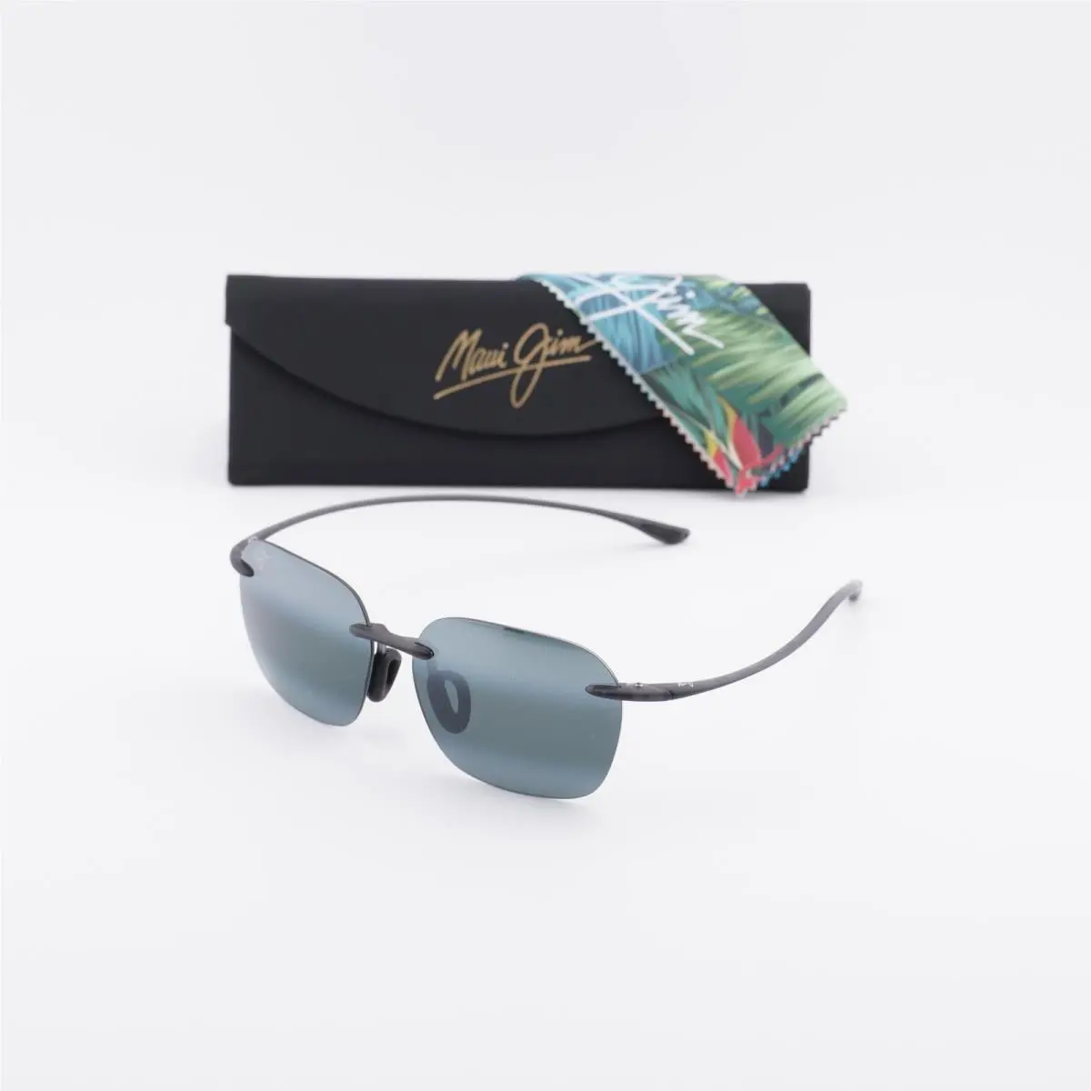 Komohana MJ446 11M Matte Grey/grey 50-12-136 Sunglasses by Maui Jim