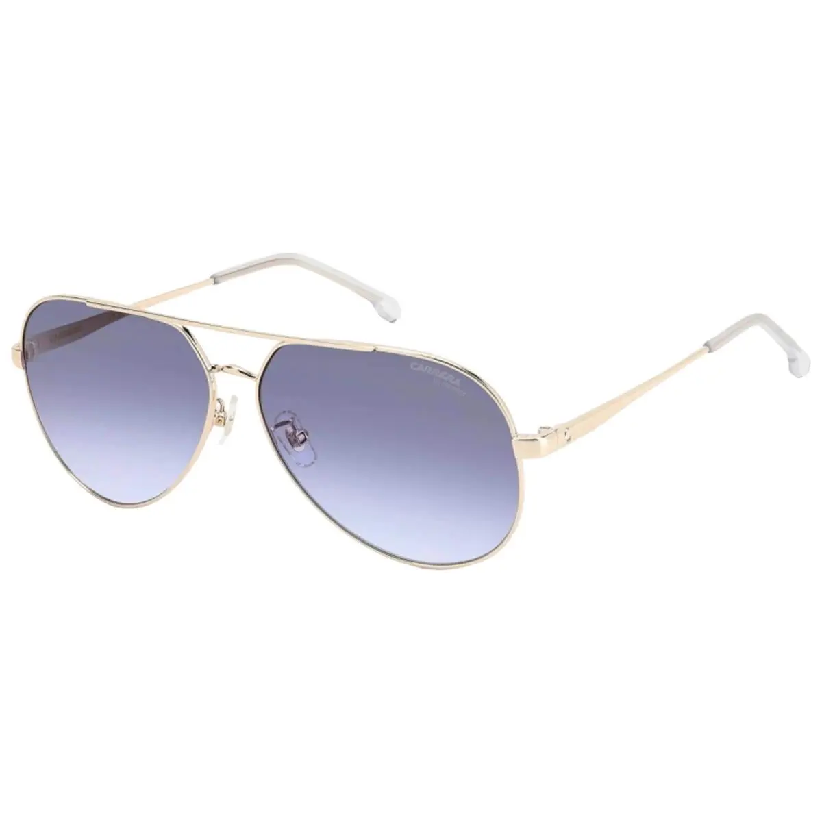 Women`s Classic Aviator Sunglasses w/ Gradient Lens - CA3005S Gold-Tone/Blue (0LKS-GB) by Carrera