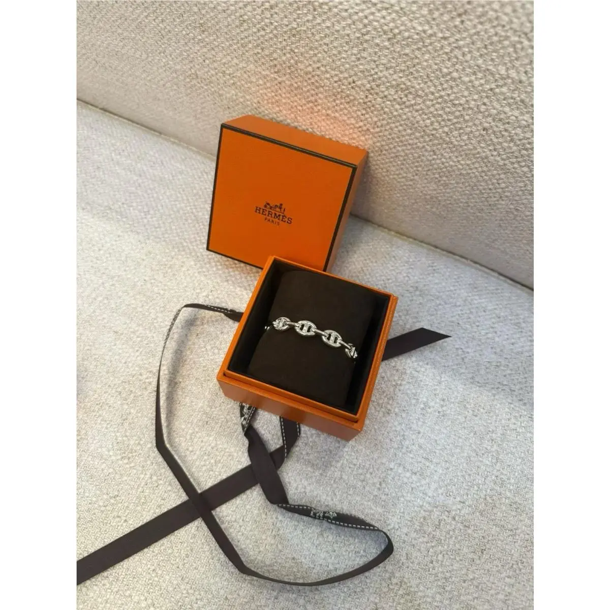 Chaine D`ancre Bracelet Size ST by Hermes