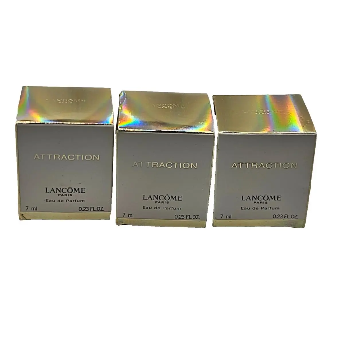 3 Attraction By Lancome .23oz/7ml Women Eau De Perfume Mini