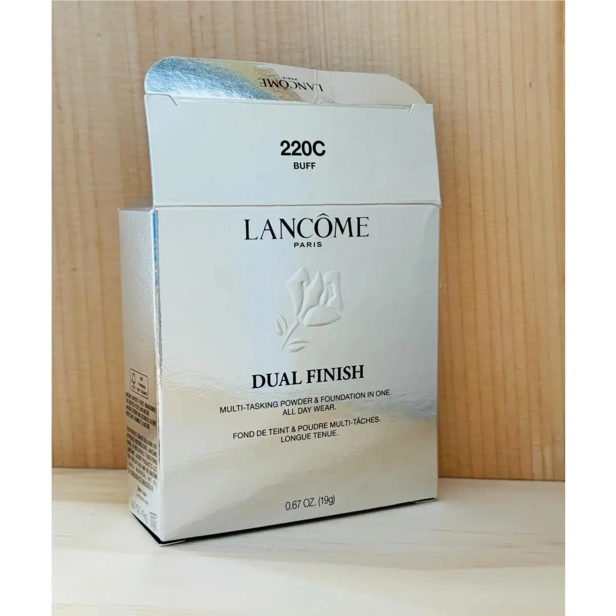 Lancome Dual Finish Powder Foundation In One 220C Buff 19g by Lancôme