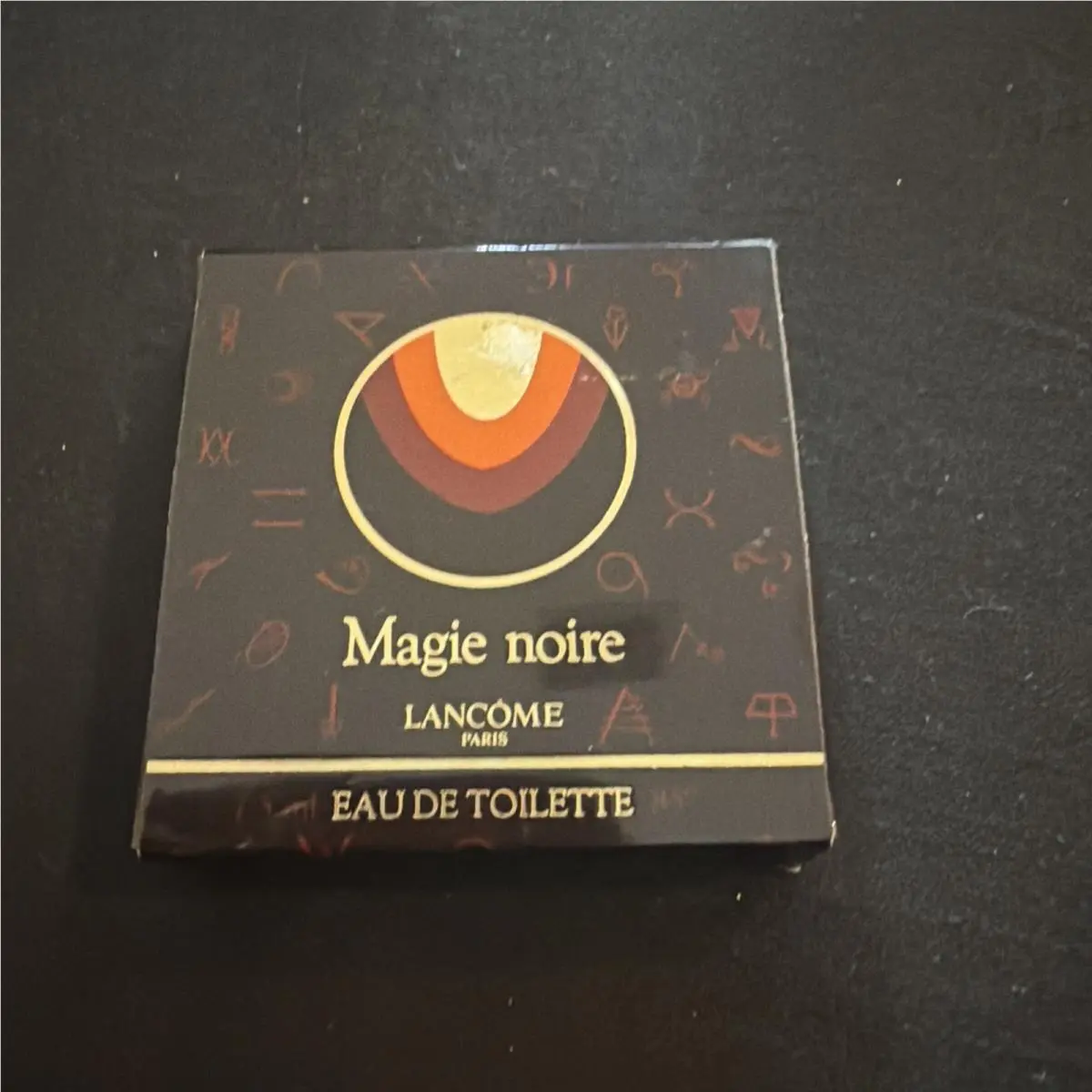 Vintage 1970s Lancome Magie Noire 7.5 ml Splash . Formula 80% by Lancôme