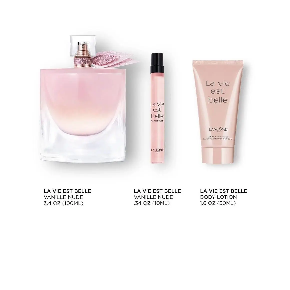 Lancome x Barbara Cox La Vie Est Belle Vanille Edp 3.4 oz 0.34 Gift Set by Lancôme