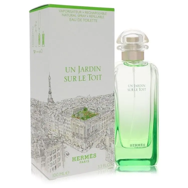 Un Jardin Sur Le Toit  Eau De Toilette Spray 3.3 oz / e 100 ml by Hermes