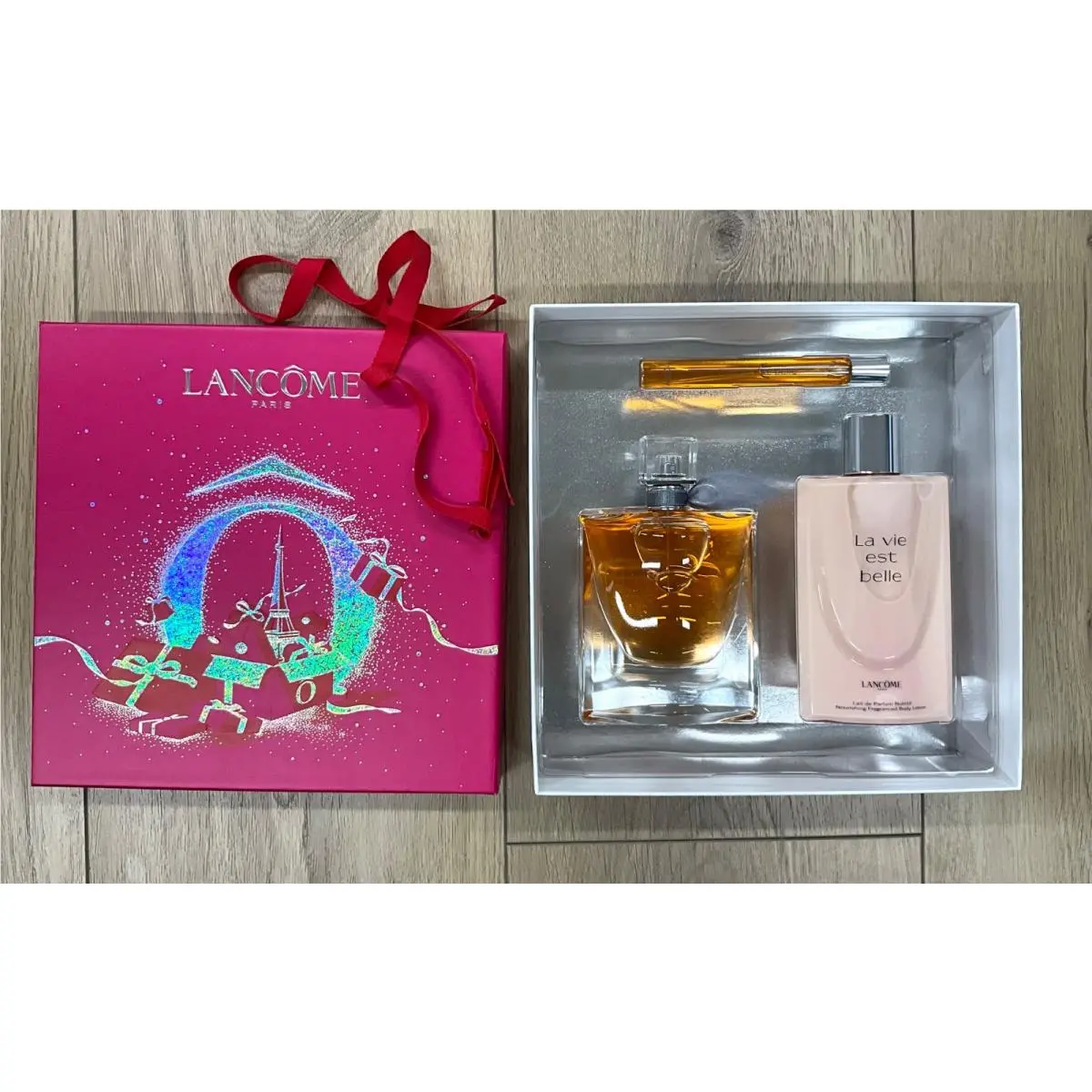 Lancome La Vie Est Belle L`eau De Parfum 3Pcs Gift Set Rare by Lancôme
