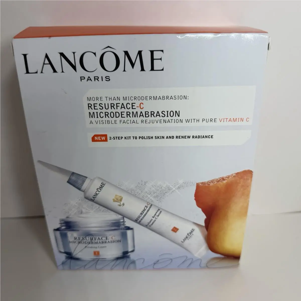 Lancome Resurface C Microdermabrasion Serum Booster 2 Step Polishing Cream Kit by Lancôme