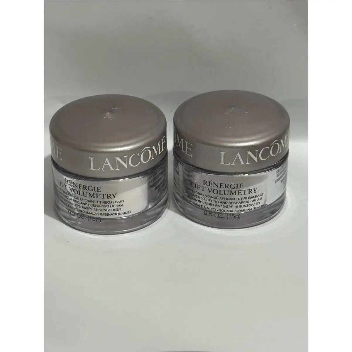 Lancome Renergie Lift Volumetry Firming Anti Wrinkle SPF15 .5oz X2 =1 Oz Boxless by Lancôme