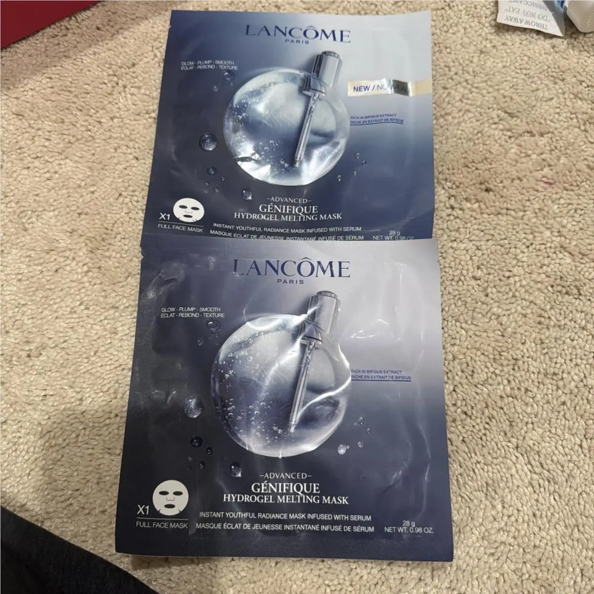 2-  010929 Advanced Genifique Hydrogel Melting Sheet Mask by Lancôme